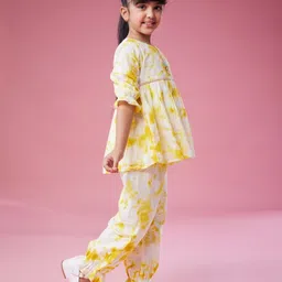 MASTARANG Kids Printed Ethnic Co-Ord Set-image-4