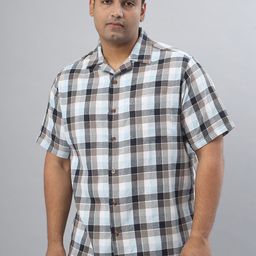 NEON CHILLIE Men Tartan Checks Opaque Checked Casual Shirt-image-71