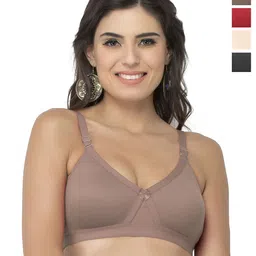 College Girl Pack Of 4 Full Coverage Lightly Padded Non-Wired Bra-27