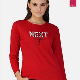 Metronaut Women 2 Printed Bio Finish Applique T-shirt-image-91
