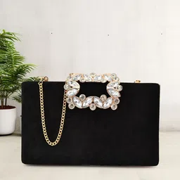 FOR THE BEAUTIFUL YOU Embellished Box Clutch-image-78