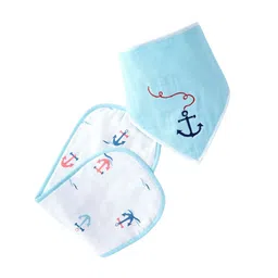 The White Cradle Infants Printed Bibs and Burp Cloth-37
