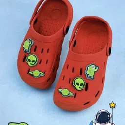 Yellow Bee Boys Alien & Space Charm Clogs-38