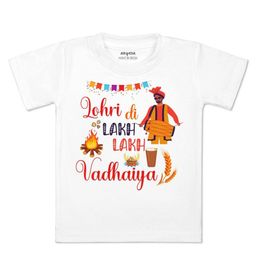 Arvesa Kids Typography Printed Extended Sleeves Applique T-shirt-image-80