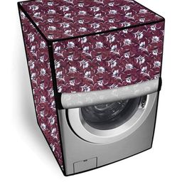 The Furnishing Tree Magenta Printed Washing Machine Cover-picture-41