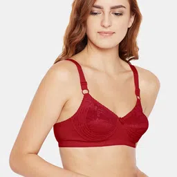 Bodycare Pack of 3 Cotton Non Padded Non wired Regular Bra image 2