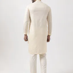 DEVOILER Men Ethnic Motifs Printed Regular Kurta with Pyjamas image 4
