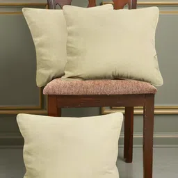 IVAZA Unisex Beige Cushion Covers-image-60
