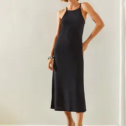 BIANCO LUCCI Women A-Line Midi Dress-image-24