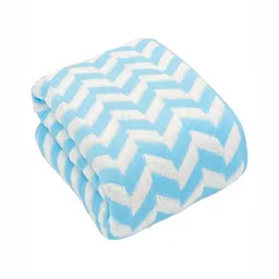 CHICERY Blue & White Striped 400 GSM Microfiber Bath Towel-image-110