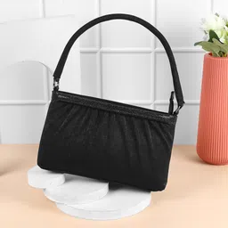 Mochi Women Oversized Structured Handheld Bag with Tasselled-image-80
