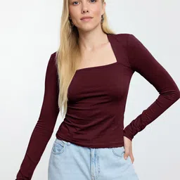 Trendyol Women Fitted Crop Top-image-93