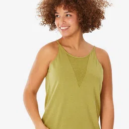 Quechua By Decathlon Shoulder Straps Neck Sleeveless Regular Fit Tank Top-image-53
