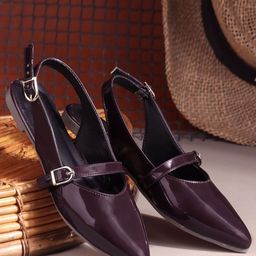 Try Me Women Synthetic Mules with buckles-44
