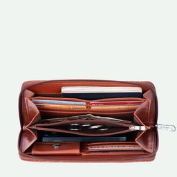 ZOUK Women Arika Zipper WalletBristel image 2