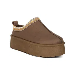 London Rag Women Embroidered Platform Classic Slip-On Casual Shoes-picture-17
