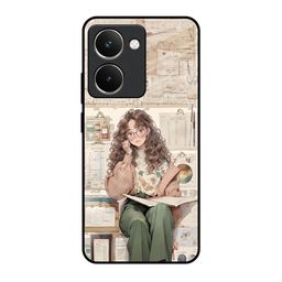 QRIOH Quirky Printed Glass Realme P3 Ultra 5G Mobile Back Case Cover-picture-31