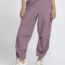 SHAYE Women Relaxed Straight Fit High-Rise Pleated Trousers-image-52