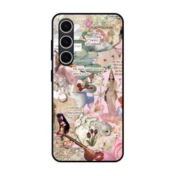QRIOH Quirky Printed Lightweight Silicone Samsung Galaxy S24 FE 5G Glass Back Case-picture-35