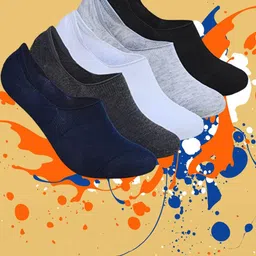 MJE Pack Of 5 Shoe Liners Socks-image-98