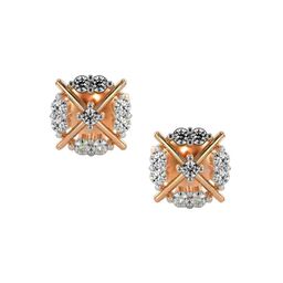 VALANOVA 14K Rose Gold 0.17 Ct Lab Grown Diamond Earrings-picture-19