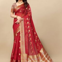 Moda Rapido Woven Design Zari Kota Saree-picture-40