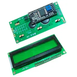 16x2 Green LCD with Soldered I2C/IIC Interface image 1