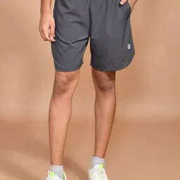 SKYKNIT Men Regular Fit Mid-Rise Sports Shorts-picture-3