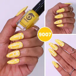 BEROMT Crackle Quick Dry Nail Polish- 8 ml- BNP 9007 image 4