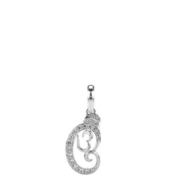 VALANOVA 18K White Gold 0.24 Ct Lab Grown Diamond Pendant-image-59