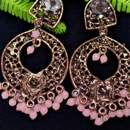 Jolly Faces Artificial Beads Beaded Contemporary Chandbalis image 3