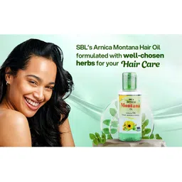 SBL Arnica Montana Set Of 2 Hair Oil With Calendula - 100 ml Each image 4