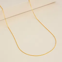 Kushal's Fashion Jewellery 92.5 Pure Silver Gold-Plated Chain-4