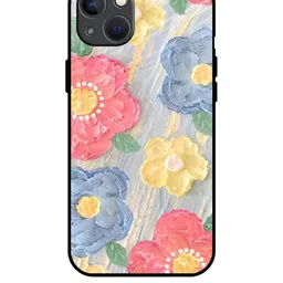 QRIOH Floral Printed iPhone 13 Mini Back Case Mobile Accessories-picture-27