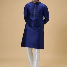 Arihant Rai Sinha Men Regular Kurta with Churidar-image-48