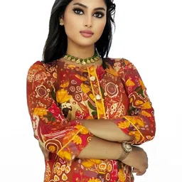 PU FASHION Floral Printed Straight Kurta-picture-30