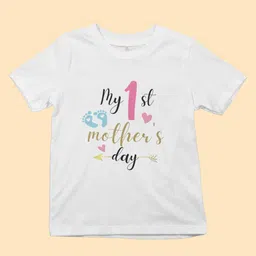YK X First Laugh Boys Typography Printed T-shirt-picture-58