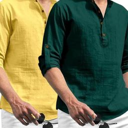 AMRIT TOP WEAR Men Kurta-image-66