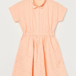 Fame Forever by Lifestyle Girls Cotton Embroidered Shirt Dress-picture-14