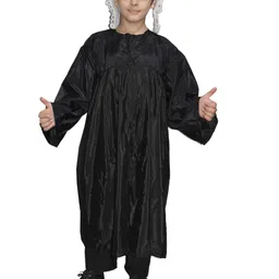 Kaku Fancy dresses Kids Our Community Helper Judge Costume Coat With Wig-image-60