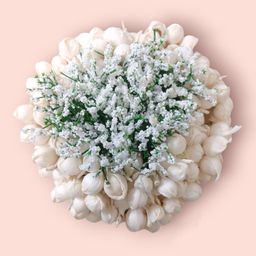 Hair Flare Embellished Bun Cover-image-76