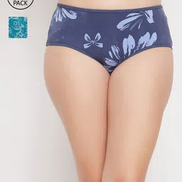 Clovia Women Pack of 2 Printed Hipster Brief-image-60