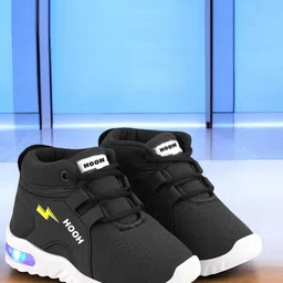 HOOH Now Comfort in Fashion Kids Lace-Ups Lightweight LED Sneakers-image-17