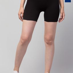 ULLAS Women Pack Of 2 Skinny Fit Cycling Sports Shorts-image-67