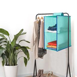 prettykrafts Green & Blue 2-Shelf Printed Reusable Multi-Utility Organisers-image-16