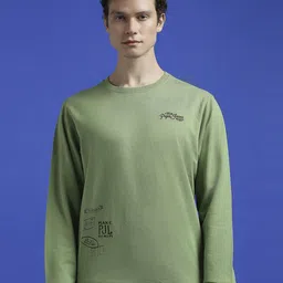 Pepe Jeans Men Typography Printed Round Neck Cotton Pullover Sweatshirt-picture-46