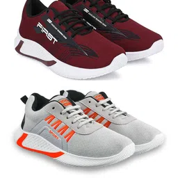 Spotwalk Men Mesh Running Shoes-picture-34