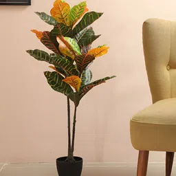 Home Bloom Red 1 Pieces Artificial Plant With Pot-picture-28