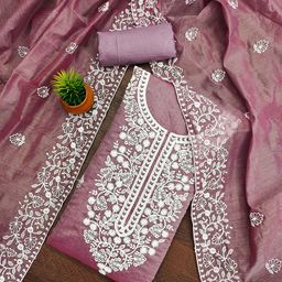 Leeza Store Unstitched Dress Material-image-94