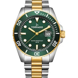 TORNADO Men Dial & Stainless Steel Bracelet Style Straps Analogue Watch T22001-TBTH-38